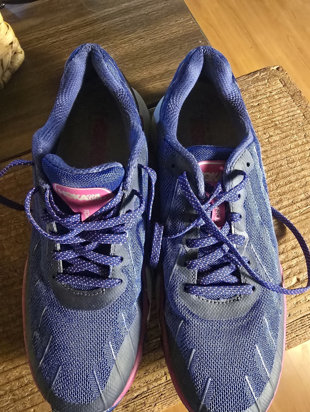 Hoka One One Torrent Women's Trail Sodalite Blue, Very Berry Size 10 - Picture 5 of 6